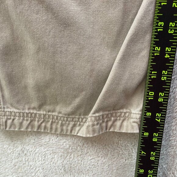 Duluth Trading Co Mens Cargo Work Pants Size 36x30 Canvas Straight Utility Khaki - Picture 3 of 11
